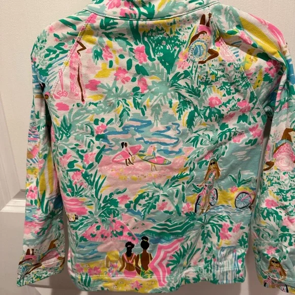 Lilly Pulitzer Little Skipper Let’s Get Together Toddler Popover Size 2-3 - Picture 3 of 4